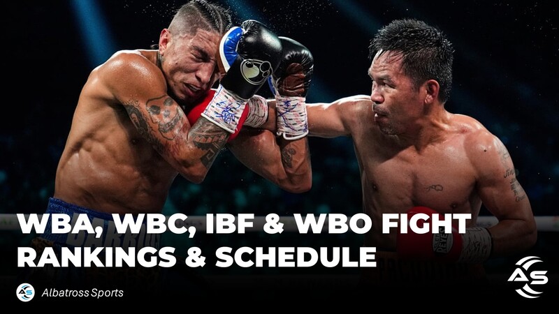 Boxing Schedule